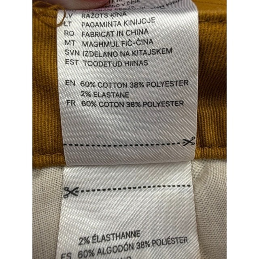 Brixton Shorts Mens Carpenter Utility Stretch 33 Golden Brown Relaxed Workwear - Picture 13 of 16